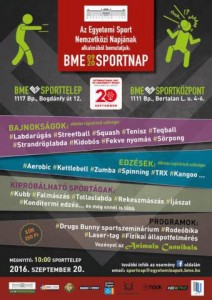 BME sportnap 2016