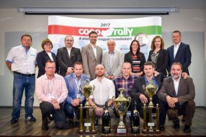 A 12. Coop Rallye dobogósai és különdíjasai