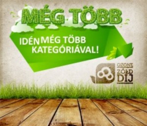 Ozone Zöld-díj 2013