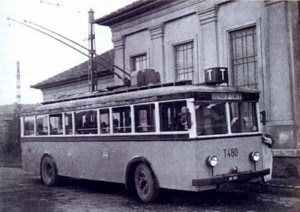 Óbudai troli 1936-ban