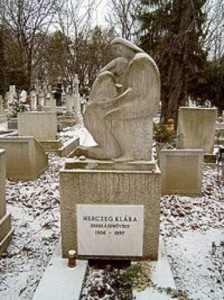 Herczeg Klára sírja