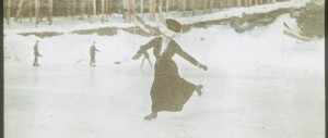 Kronberger Lili a jégen