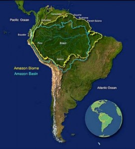 Amazónia Dél-Amerikában