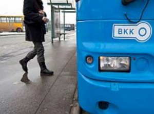 Égszínkék volánbusz