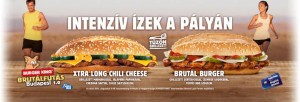 Brutál Burger a Brutálfutásra
