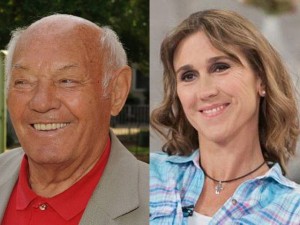 Buzánszky Jenő és Nagy Tímea