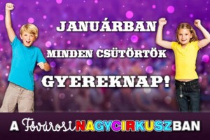 Minden csütörtök Gyereknap!