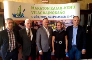 Kajak-kenu vb Győrött