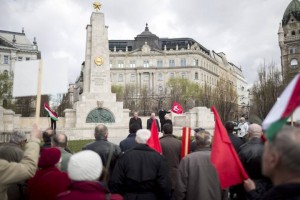 Felszabadulásra emlékezők
