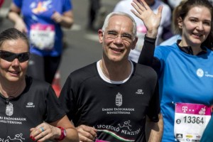 Katalin és Zoltán a Vivicittán