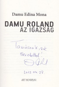 Damu Roland aláírása