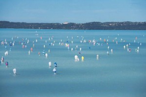 Vitorlák a Balatonon