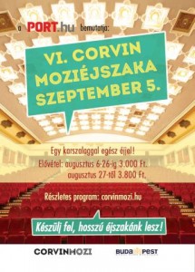 6. Corvin moziéjszaka