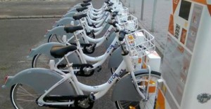 GyőrBike bicajok a dokkolóban