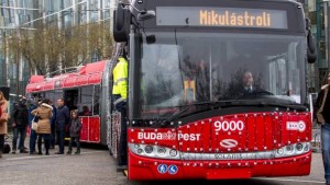 Mikulástroli a Városligetben