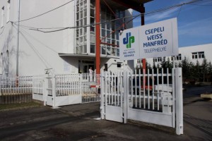 Csepeli kórházbejárat