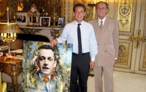 Apa és fia, Pál és Nicolas Sárközy
