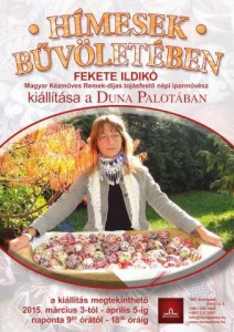 Fekete Ildikó tavalyi tojáskiállítása