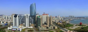 Qingdao látképe