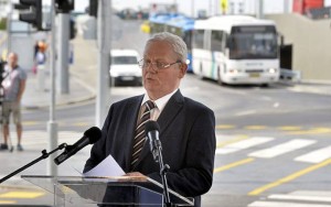 Tarlós István a Budaörsi úti átadáson