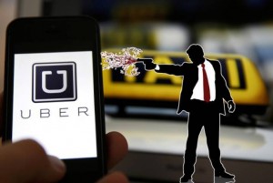 Tűz az Uberre