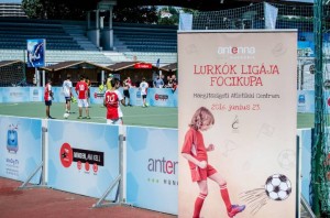 Mérkőzés a Lurkók Ligája Focikupán