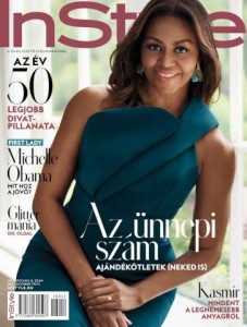 Michelle Obama a címlapon