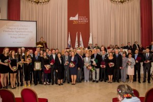 Díjazottak és díjátadók Gödöllőn
