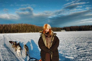 Balogh Ottó kutyáival