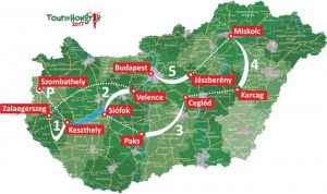 TdH 2017 rajt és célvárosai