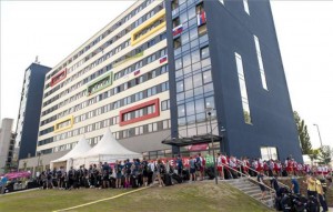 Megérkeztek Győrbe a fiatalok