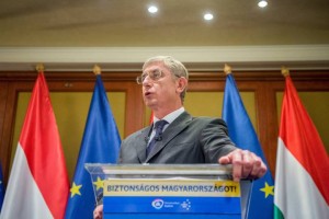 Gyurcsány Ferenc a Hotel Hungáriában