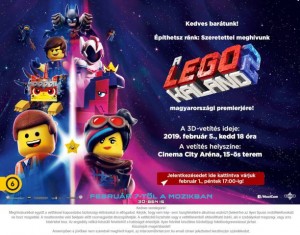 Lego-kaland 2 3D-ben