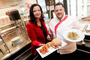 A Wiener Stadtwerke üzemi étkezdéje